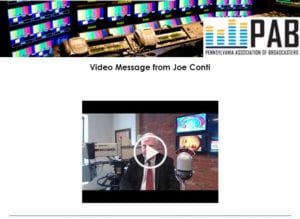 broadcast control room in PA